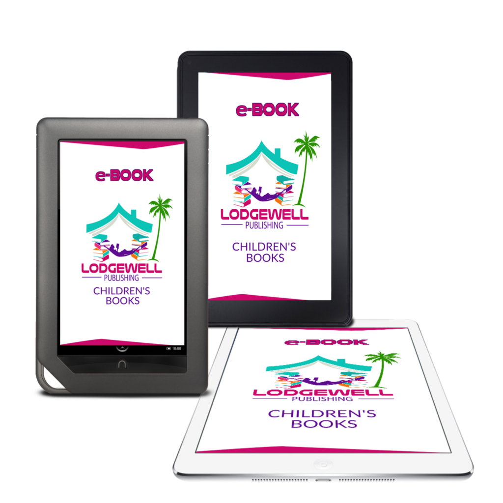 Childrens ebook on 3 tablets – 1080 px